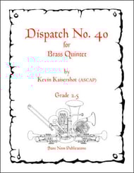 Dispatch No. 40 Brass Quintet cover Thumbnail